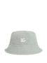 Панама из хлопка Dolce & Gabbana Kids, серый 47683098