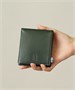 Двустворчатый кошелек Moz NEW SOLID из натуральной кожи, коричневый 48043266