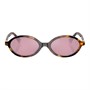 Солнцезащитные очки MIU MIU овальной формы в черепаховой оправе 27984059