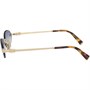 MIU MIU Солнцезащитные очки овальной формы Eyewear Oval Frame, Gold 27984048