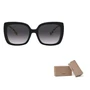Burberry Солнцезащитные очки квадратной формы, Black, Asia Version BE4323 F 27895864