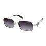 PRADA Прямоугольные солнцезащитные очки, Silver 28008245