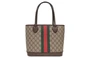 Сумка-шоппер GUCCI Ophidia из канваса с кожаными деталями 26489879