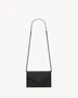 Сумка на цепочке с украшением CASSANDRE Saint Laurent, черный 35284027