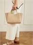 Мини-сумка из текстурированной кожи TOD'S, бежевый 47345389