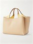 Мини-сумка из текстурированной кожи TOD'S, бежевый 47345389