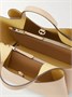 Мини-сумка из текстурированной кожи TOD'S, бежевый 47345389