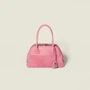 Сумка Vivant из кожи наппа MIU MIU, розовый 47374061