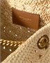 ICARE среднего размера из рафии SAINT LAURENT, бежевый 47339837