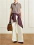 Замшевая сумка-тоут Musubi с узлом Acne Studios, коричневый 47338119