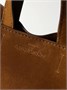 Замшевая сумка-тоут Musubi с узлом Acne Studios, коричневый 47338119