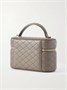 Сумка через плечо Gaby Vanity mini из стеганой кожи SAINT LAURENT, серый 47344411