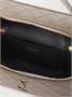 Сумка через плечо Gaby Vanity mini из стеганой кожи SAINT LAURENT, серый 47344411