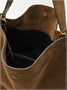 Oskan Soft сумка на плечо из замши с отделкой из кожи и декором ISABEL MARANT, коричневый 47345409