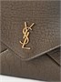 Сумка через плечо Cassandre из текстурированной кожи SAINT LAURENT, коричневый 47344701
