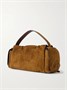 Замшевая сумка через плечо Acne Studios, коричневый 47350843