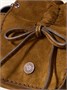 Замшевая сумка через плечо Acne Studios, коричневый 47350843