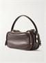 Кожаная сумка через плечо Camero Kit с аппликацией Acne Studios, коричневый 47351193