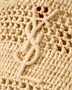 PANIER маленькая из рафии SAINT LAURENT, бежевый 47339836