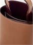 Сумка на плечо из микротекстурированной кожи TOD'S, коричневый 47345161