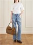 Сумка через плечо Camerou Camera из замши с украшениями Acne Studios, коричневый 47376118