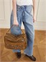 Сумка через плечо Camerou Camera из замши с украшениями Acne Studios, коричневый 47376118