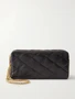 Сумка-клатч Cassandre Bijou из стеганой рельефной кожи SAINT LAURENT, черный 47323655