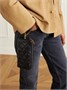 Сумка-клатч Cassandre Bijou из стеганой рельефной кожи SAINT LAURENT, черный 47323655