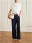 Маленький кожаный клатч Pochette с украшениями JACQUEMUS, белый 47323663