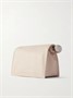 Маленький кожаный клатч Pochette с украшениями JACQUEMUS, белый 47323663