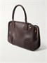 Маленькая кожаная сумка через плечо Amazona 180 LOEWE, коричневый 47350830