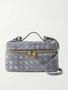 Bang Bang Intrecciato замшевая сумка-тоут BOTTEGA VENETA, синий 47338121