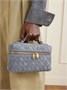 Bang Bang Intrecciato замшевая сумка-тоут BOTTEGA VENETA, синий 47338121