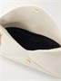 Сумка на плечо Cassandre из текстурированной кожи SAINT LAURENT, бежевый 47345414