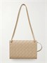 Кожаная сумка-клатч Andiamo intrecciato BOTTEGA VENETA, бежевый 47323662