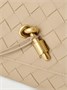 Кожаная сумка-клатч Andiamo intrecciato BOTTEGA VENETA, бежевый 47323662