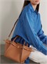 TOD'S Сумка из текстурированной кожи Tim, коричневый 47338828