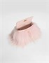 Сумка Mini My Sicily из меха длинношерстной козы и телячьей кожи плонже DOLCE & GABBANA, белый 47362076
