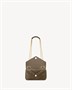 LOULOU MINI из замши SAINT LAURENT, коричневый 47368200