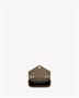 LOULOU MINI из замши SAINT LAURENT, коричневый 47368200