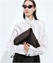 Клатч Giornale BOTTEGA VENETA, коричневый 47324187