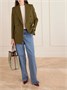 Сумка-тоут из принтованного канваса с покрытием с кожаной отделкой и эмблемой GG GUCCI, бежевый 47338269