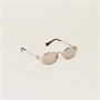 Солнцезащитные очки MIU MIU с логотипом, золотой 47373841