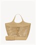 ICARE из рафии SAINT LAURENT, бежевый 47376194
