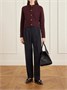 Кожаная сумка-тоут Barbara Intrecciato BOTTEGA VENETA, черный 47338268