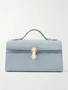 Сумка-тоут Symmetry Pochette из замши Savette, голубой 47338581
