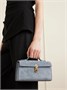 Сумка-тоут Symmetry Pochette из замши Savette, голубой 47338581