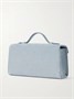Сумка-тоут Symmetry Pochette из замши Savette, голубой 47338581