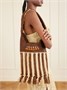Плетеная сумка-тоут Praia ISABEL MARANT, коричневый 47338608