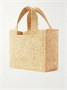 Вышитая рафия-тоут LOEWE + Paula's Ibiza, бежевый 47338926